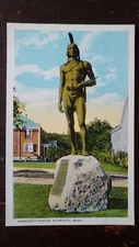 Massasoit Statue, Plymouth, MA - 1921, Rough Edges