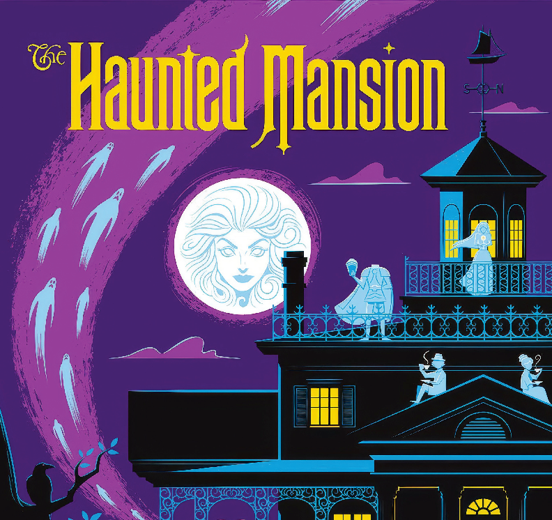 Disneyland Resort Haunted Mansion Exterior Hitchhiking Ghosts