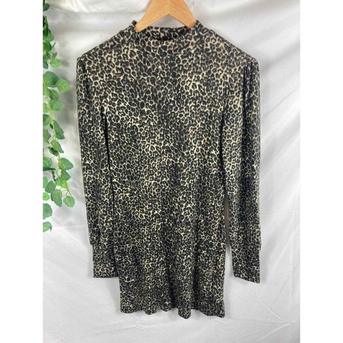 NWT Abound Cheetah Print Sweater Dress 