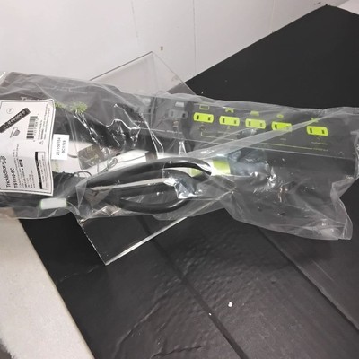 Black and Green Surge Protector