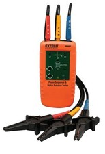 Extech 480403 Motor Rotation and 3-Phase Tester Multicolor