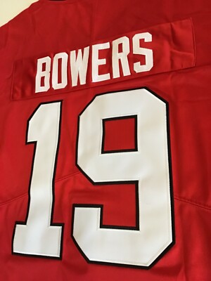 UGA ブルドックス アメリカンフットボール ユニフォーム 19 Bowers Brock Bowers #19 Georgia Football Red Jersey, All Stitched. 2023