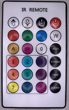 Generic RGBAW UV IR Remote Compatible with Chauvet and American DJ Lights