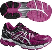 Asics Gel Pulse 6 Ladies Running Shoes - Pink Asics Gel Pulse 6 Ladies Running Shoes - Pink