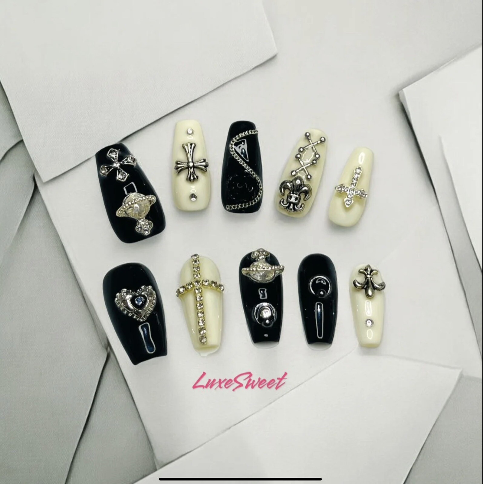 On Nails Size M/l Long Length