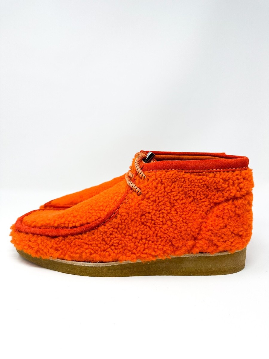 Moncler Genius x Clarks 2 Moncler 1952 Wallabee Loafers Orange 8
