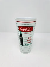 Gibson Coca Cola Plastic Tumbler Coke Bottle Sign of Good Taste Big ice Cold