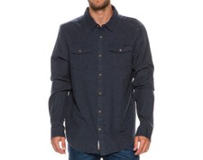 RUSTY Mens L/S Button-Up Shirt Flecky DRS - S...