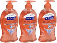 SoftSoap Antibacterial Liquid Hand Soap Pump 11.25oz (3 Pack)
