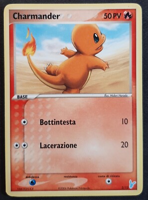 CHARMANDER 2/12 Promo Ex Trainer Kit in Deutsch Pokemon