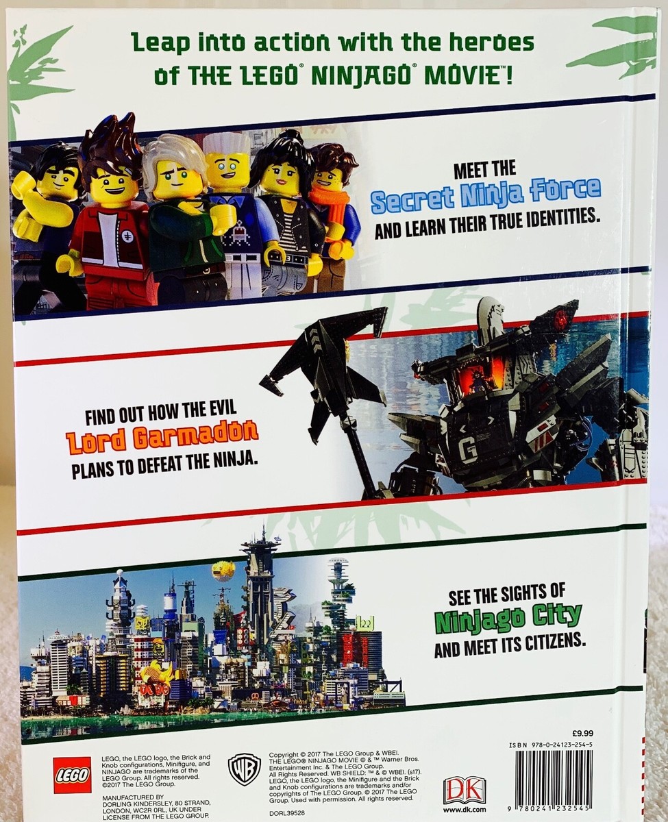 LEGO Ninjago Movie The Essential Guide by DK Hardcover Book for