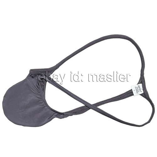Bikini uomo seta ghiaccio perizoma perizoma contorno schiena a T lucido mini marsupio intimo - Foto 18 di 54