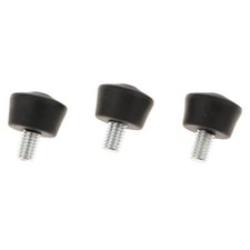 3 of pack Tripod Rubber feet 23mm Foot Pads .25 " Screw for