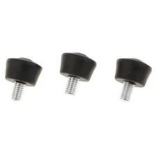 3 of pack Tripod Rubber feet 23mm Foot Pads .25\" Screw for