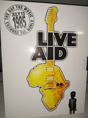 Live Aid 4 DVD Set U2, Tina Turner, Madonna, Mick Jagger, Bob Dylan Queen