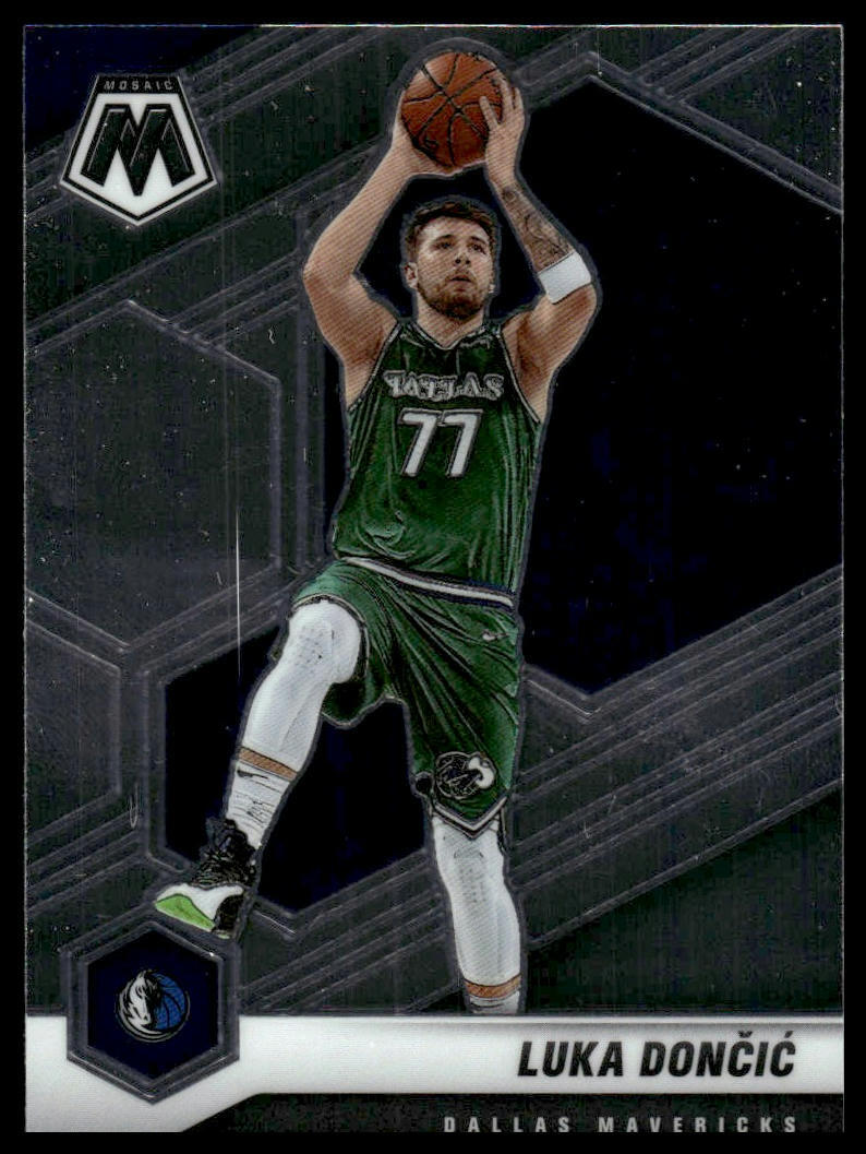 2020-21 Panini Mosaic #47 Luka Doncic Dallas Mavericks