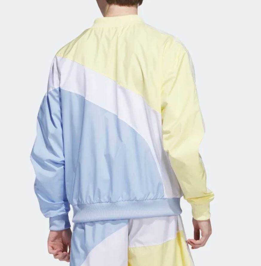 NEW MENS ADIDAS ORIGINALS SUPERSTAR SWIRL TREFOIL WIND JACKET ~ XL