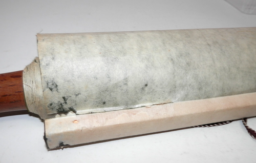 Japanese Hanging Scroll KAKEJIKU Hand Painted Silk Floral Flowers Peony Vintage - Picture 16 of 20