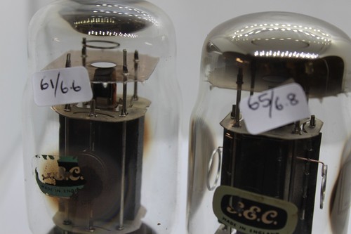 KT88 GEC UK PAR ELÉCTRICOMENTE EMPAREJADO VÁLVULA TUBO USADO - Imagen 3 de 5