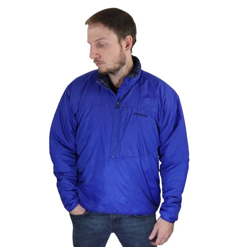 Vtg Patagonia Micro Puff Insulated Puffer Das Parka Style Jacket Coat Mens Small - 第 1/8 張圖片