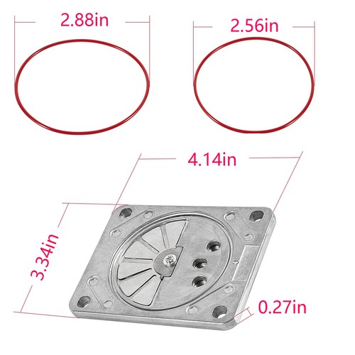 889119 AC-0032 Z-AC-0032 Air Compressor Valve Plate Kit Fit For Craftsman AC0032 - Picture 7 of 7