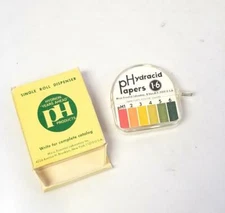 Micro Essential Laboratory #52 pH Paper Single Role Dispenser 1-6 (2 Available)