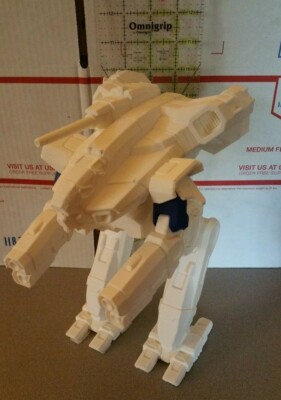Marauder mech plastic 10'' tall 1/60 scale 30mm scale