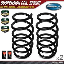 2x Coil Springs Front Side for Opel Vauxhall J13 Chevrolet 12-ON 1.6 1.7 312526