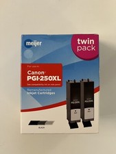 Printer ink for Canon PGI-250XL Black (Twin Pack)Cartridge
