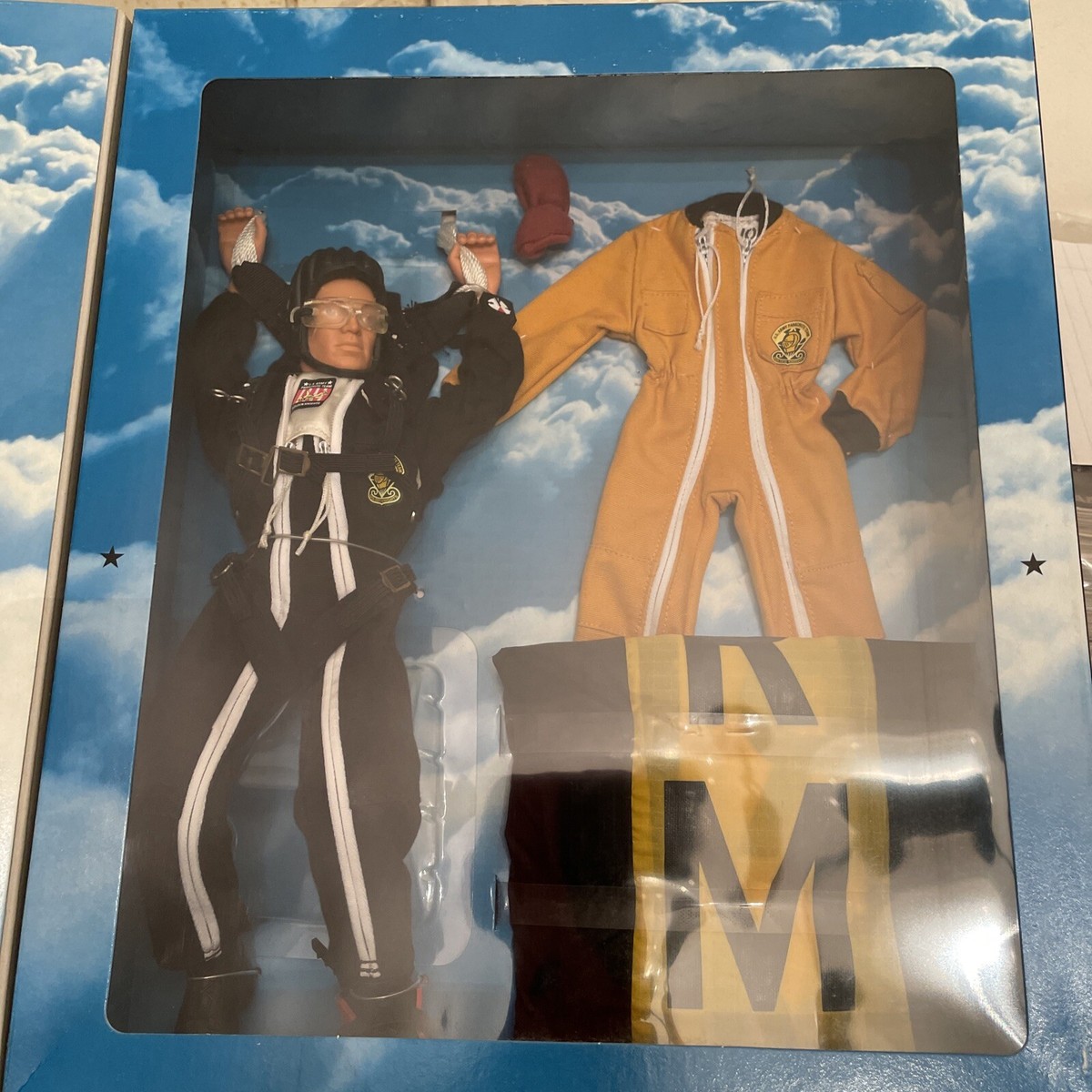 GI Joe Limited Edition FAO Schwarz US Parachute Team Army Golden