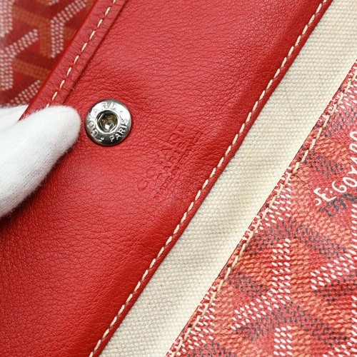 Goyard Red Saint Louis GM Tote Handbag MIA020183 184467 - Picture 9 of 10