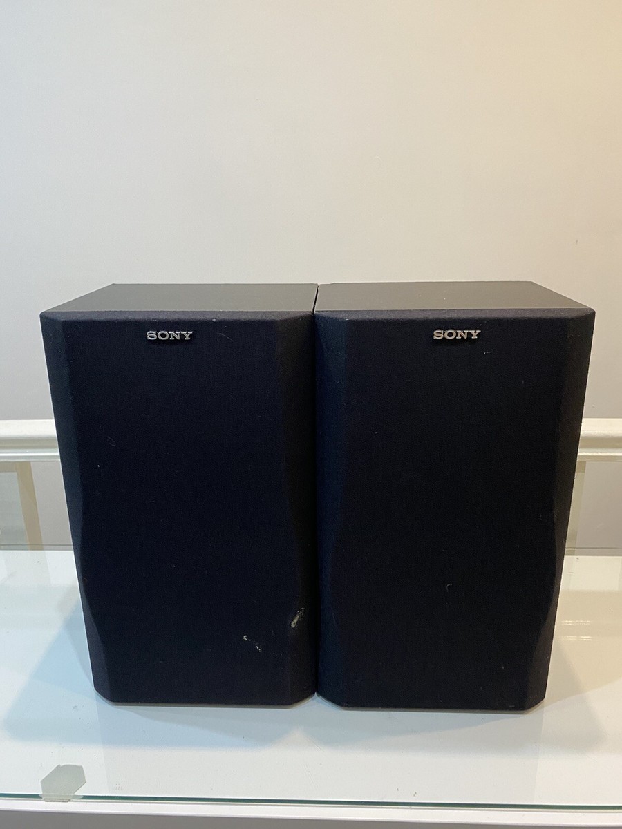 SONY SS-A109 Vintage 60W Bookshelf HiFi Stereo Speakers Tested