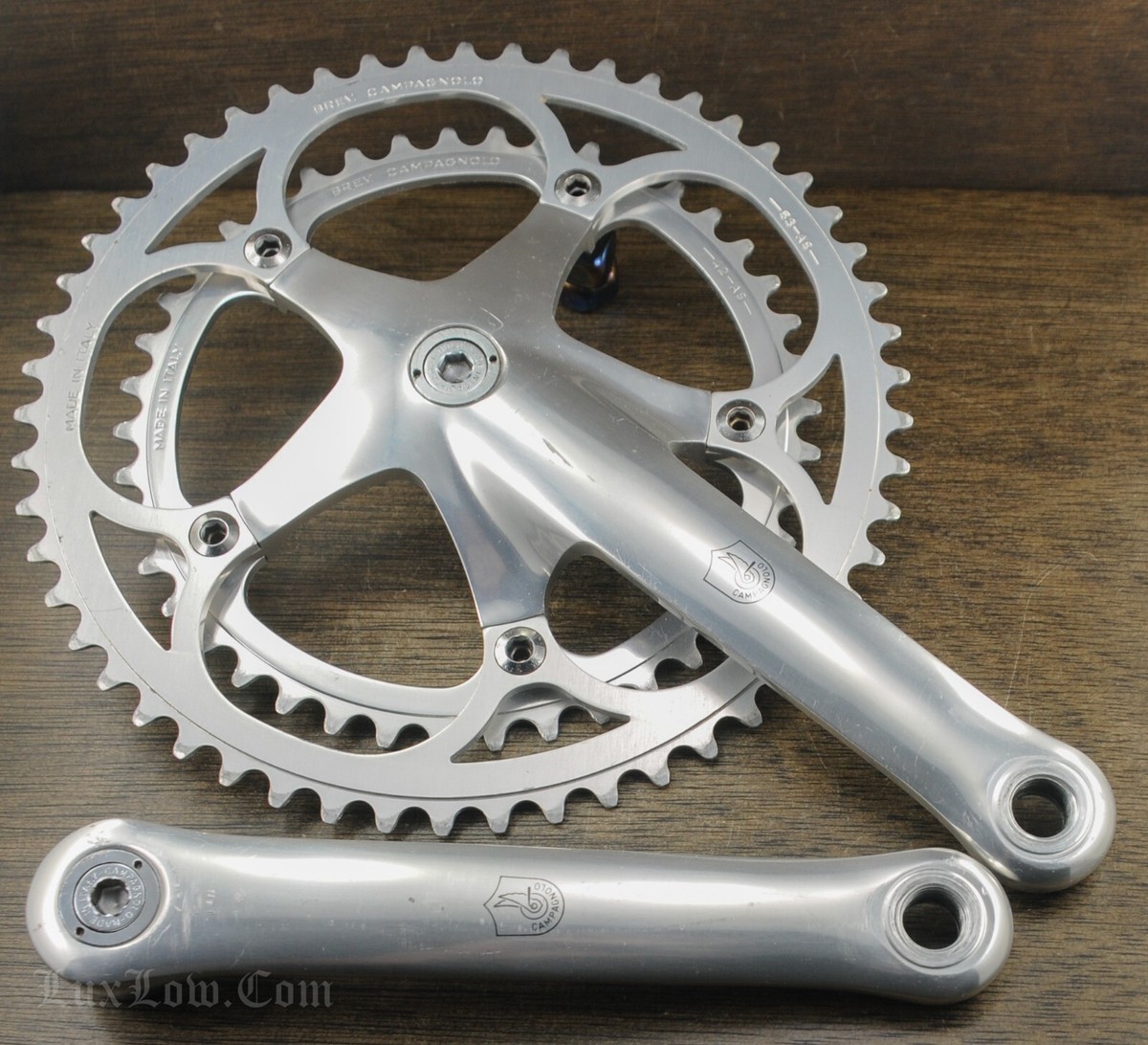 Vintage Campagnolo Croce D'Aune RoadBike CRANKS 172.5 53t 42t