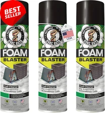 Foam Blaster AC Coil Cleaner 3-Pack | No Rinse, Citrus Scent for Evaporators