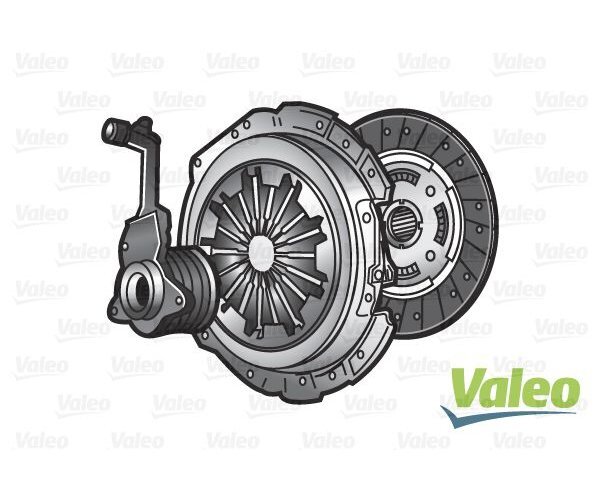 Valeo 834092 Clutch Kit KIT3P with CSC for Ford Fiesta V-image