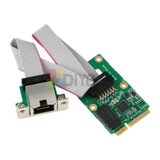 M.2 RJ45 Network Card 2.5G/100/1000Mbps M.2 PCI-E To Gigabit Ethernet Card PC
