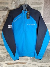 Under Armour All Season 1/4 Jacke Blau Herren Small Storm Gear Pullover Golf RBS