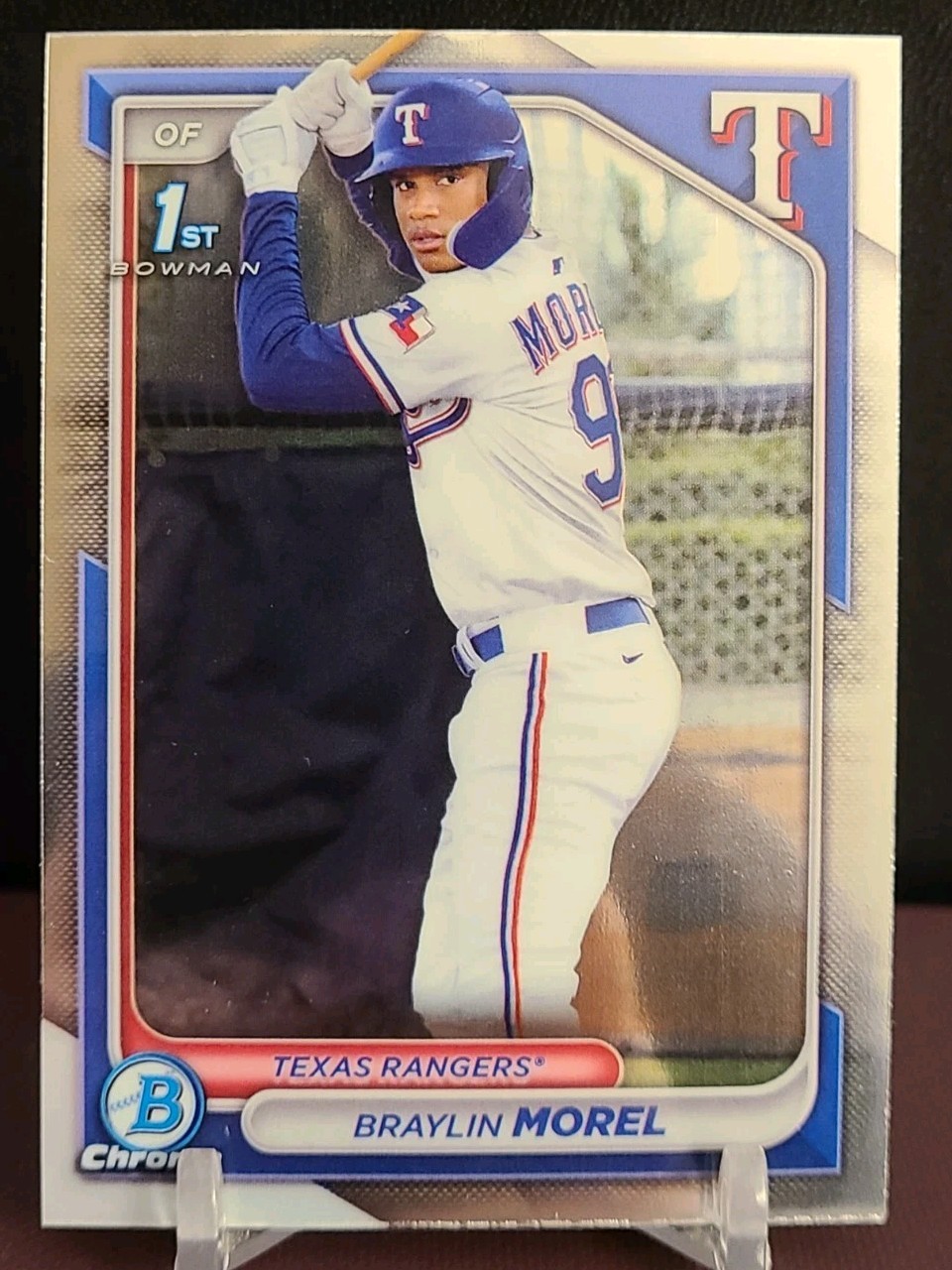 2024 Bowman Chrome - Prospects Braylin Morel #BCP-192 1st Bowman RC