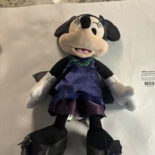 Disney Store 2022 Halloween MINNIE MOUSE 15 Plush Stuffed Animal Toy