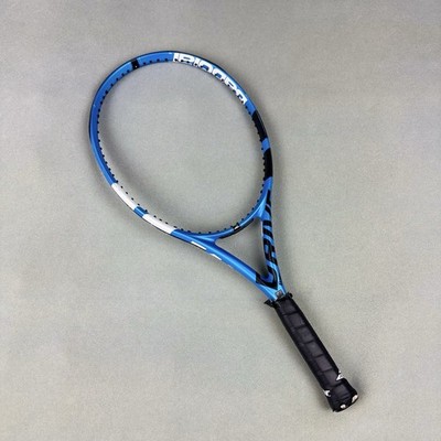 Babolat Pure Drive JR 25 Tennis Racket Blue Black Grip 0:4 Needs Restrung + Grip
