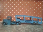 Vintage Matchbox Lesney  1960's Car Transporter Dinky Tractor Needs Tires