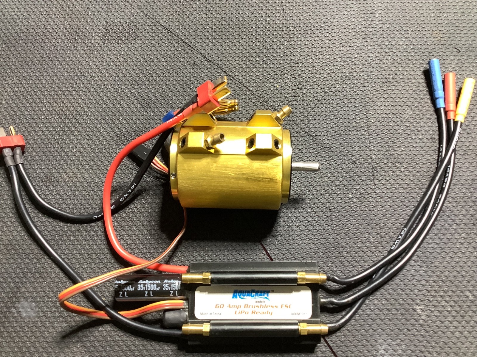 Aquacraft 1800k RC Boat Brushless motor and ESC Combo