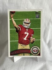 Topps 2011 Colin Kaepernick Rookie Card San Francisco 49ers Football NFL #413. rookie card picture
