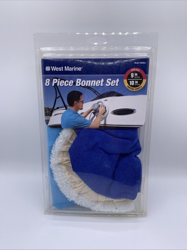 West Marine 8-teiliges Motorhauben-Set Modell 7880834 passt 9-10 Zoll Polierscheiben - Bild 1 von 4
