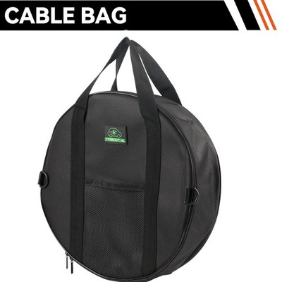 14'' Cable Bag Pocket EV Charger PLUG-IN Storage Car Jumper Power Cord Hose Tool