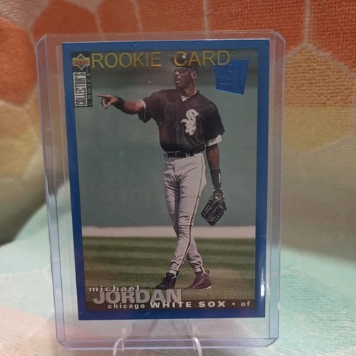 MICHAEL JORDAN ROOKIE CARD Baseball RC Chicago White Sox Bulls Upper Deck SE!