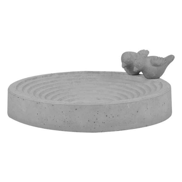 VogelträNke Vogelbad Vogelbecken Futterschale Beton Wasserstelle-image