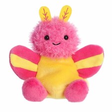 5" Astrid Rosy Maple Moth Plush Palm Pals