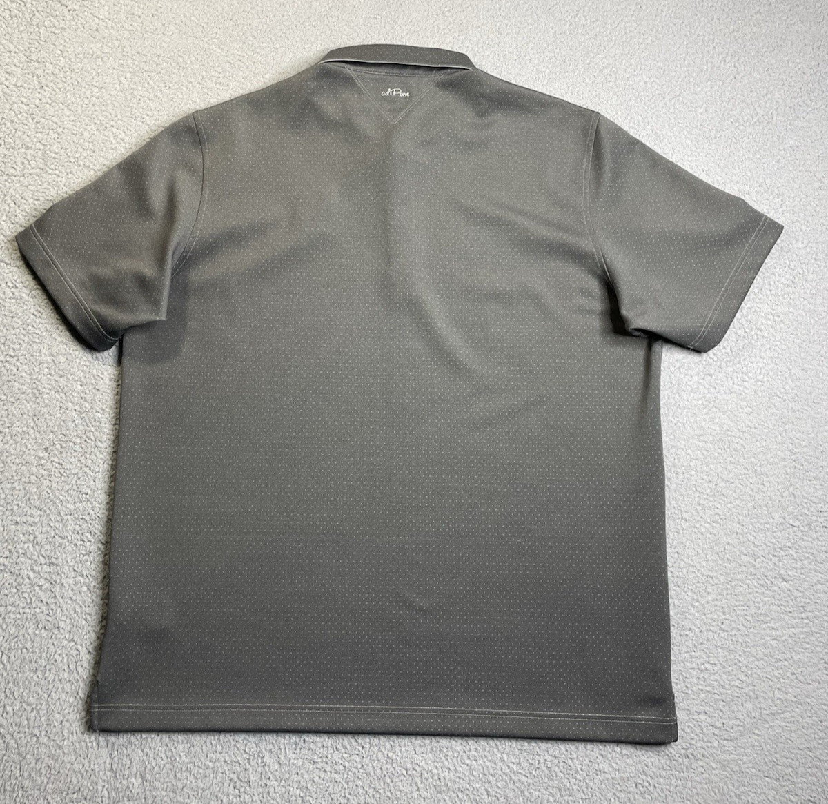 Pine Valley Golf Club adidas Polo Shirt Mens XL Gray Performance Golf thumbnail 11