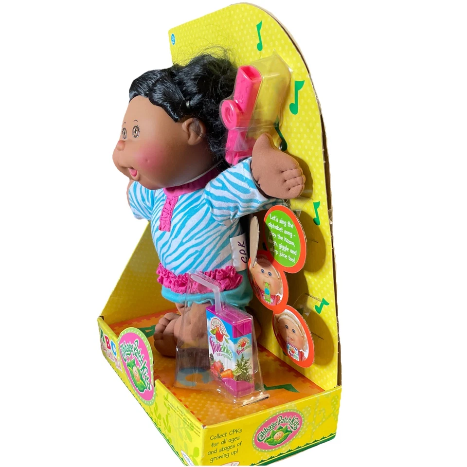 2011 Cabbage Patch Kids ABC Play With Me African American Doll JAKKS PACIFIC NEW - Image 4 of 4
